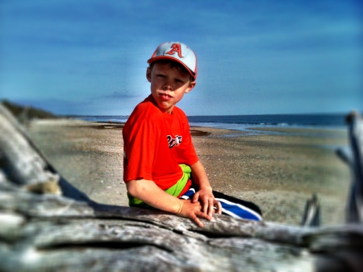 My son gets tired of being the subject of photos, but reluctantly agreed to a few...